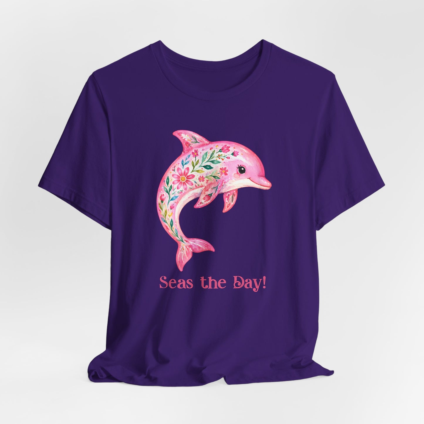 T-Shirt - Animal - Seas the Day Dolphin (01)