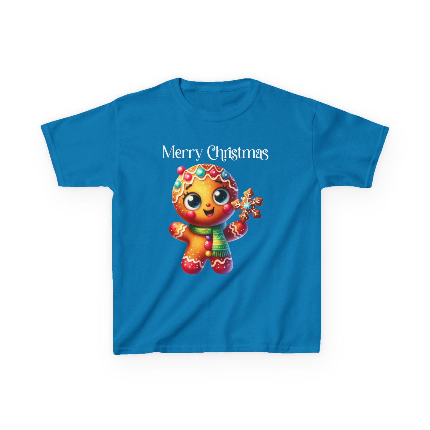 Child Tee - Christmas - Gingerbread - Merry Christmas (03a)