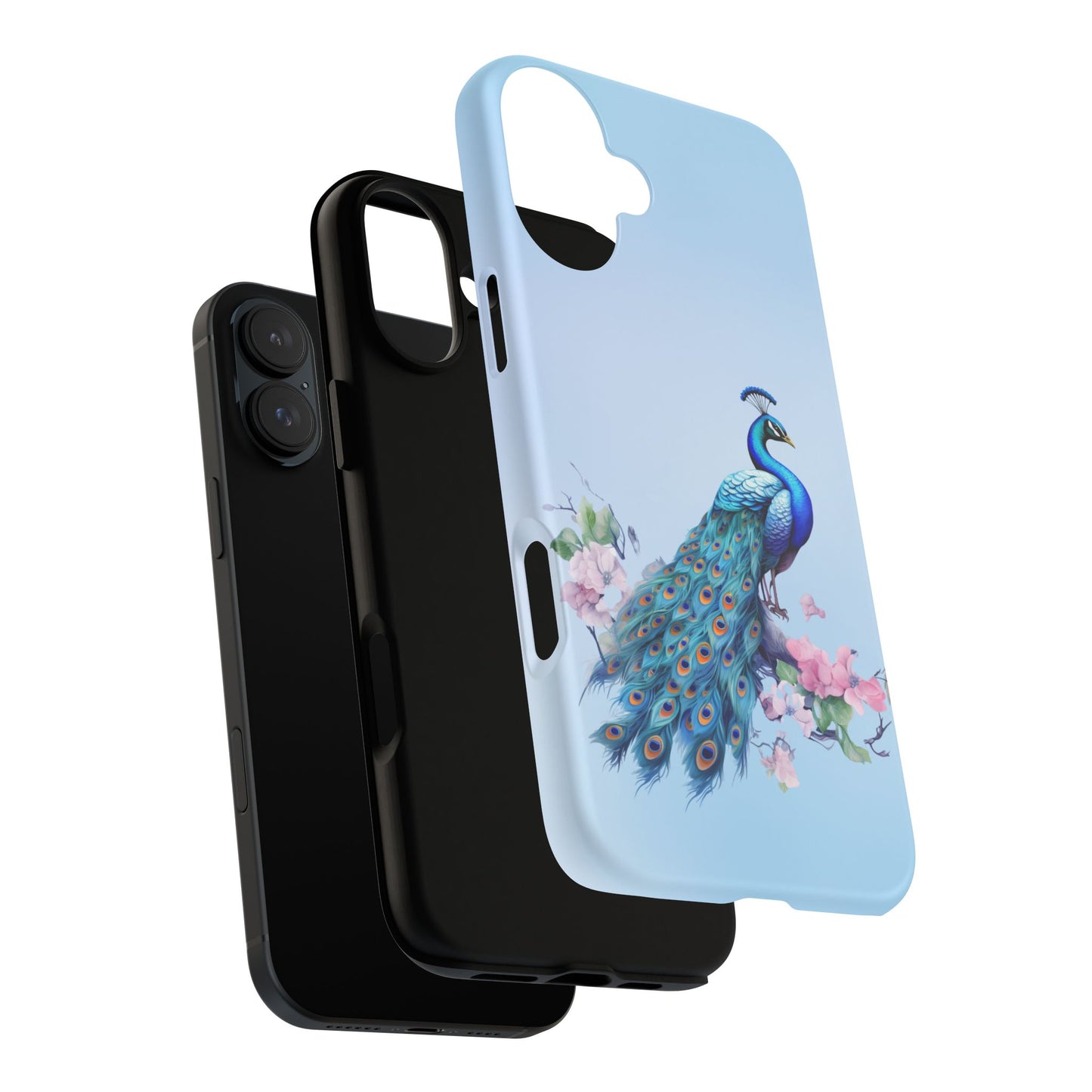 Tough Cell Phone Case - Animal - Peacock (1)