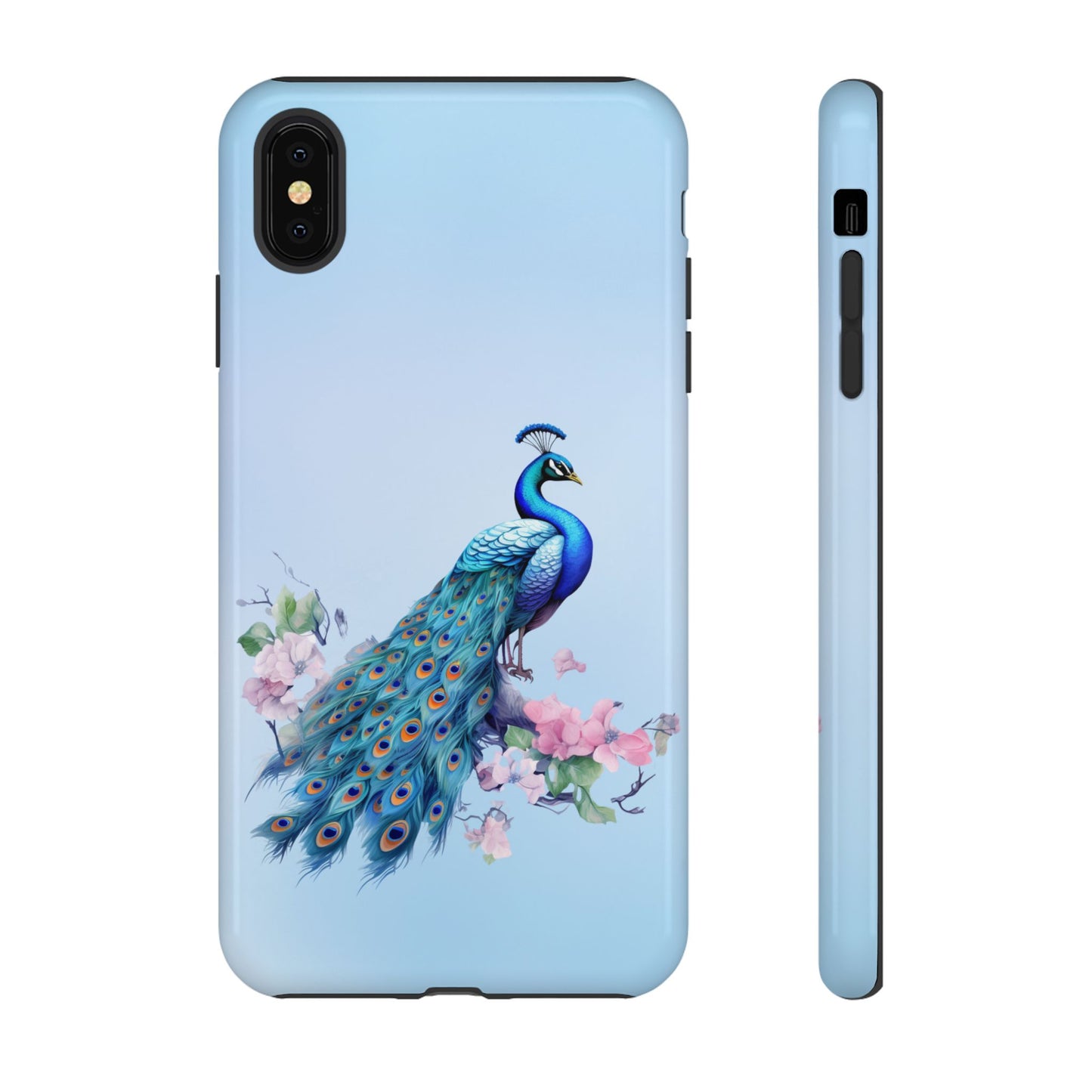 Tough Cell Phone Case - Animal - Peacock (1)