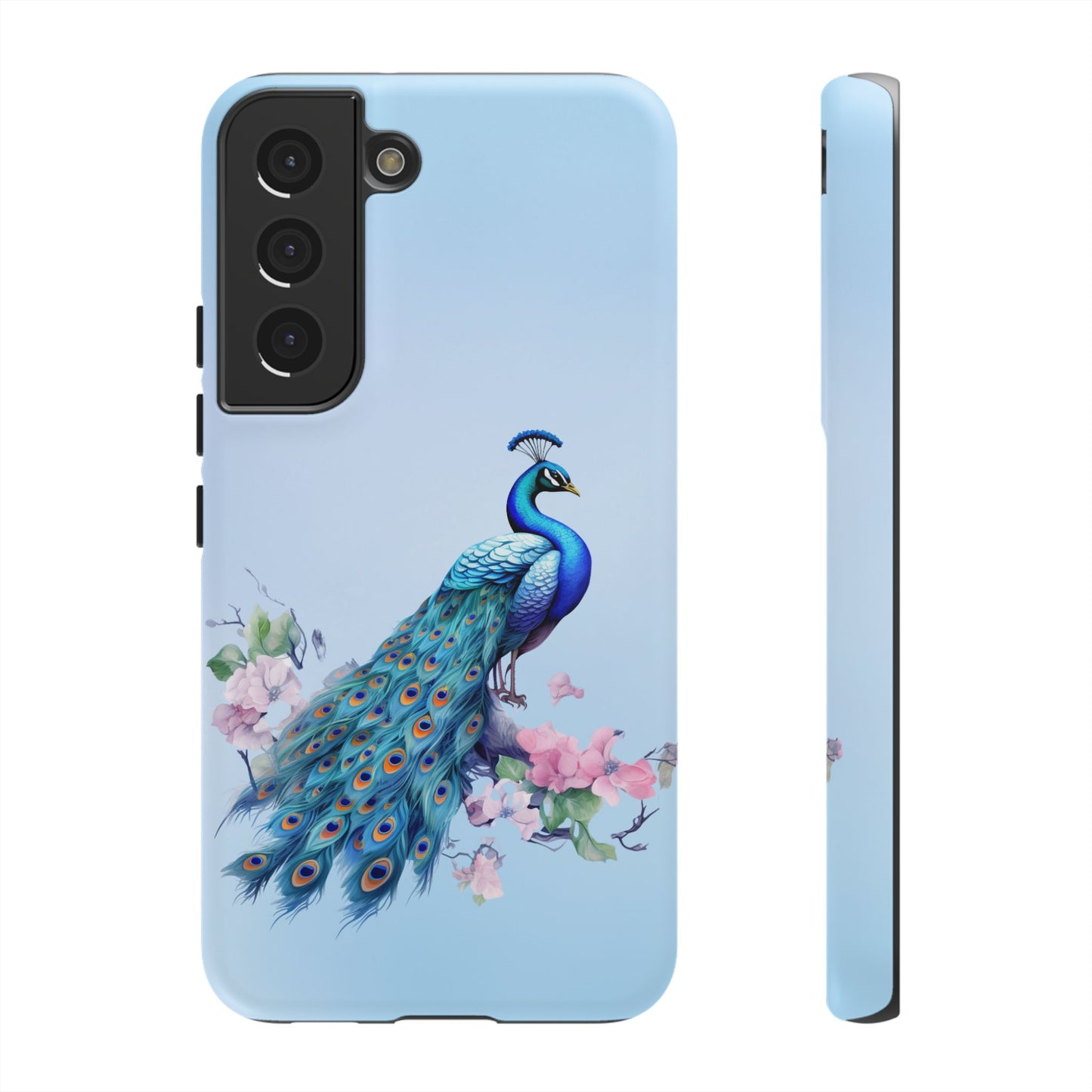 Tough Cell Phone Case - Animal - Peacock (1)