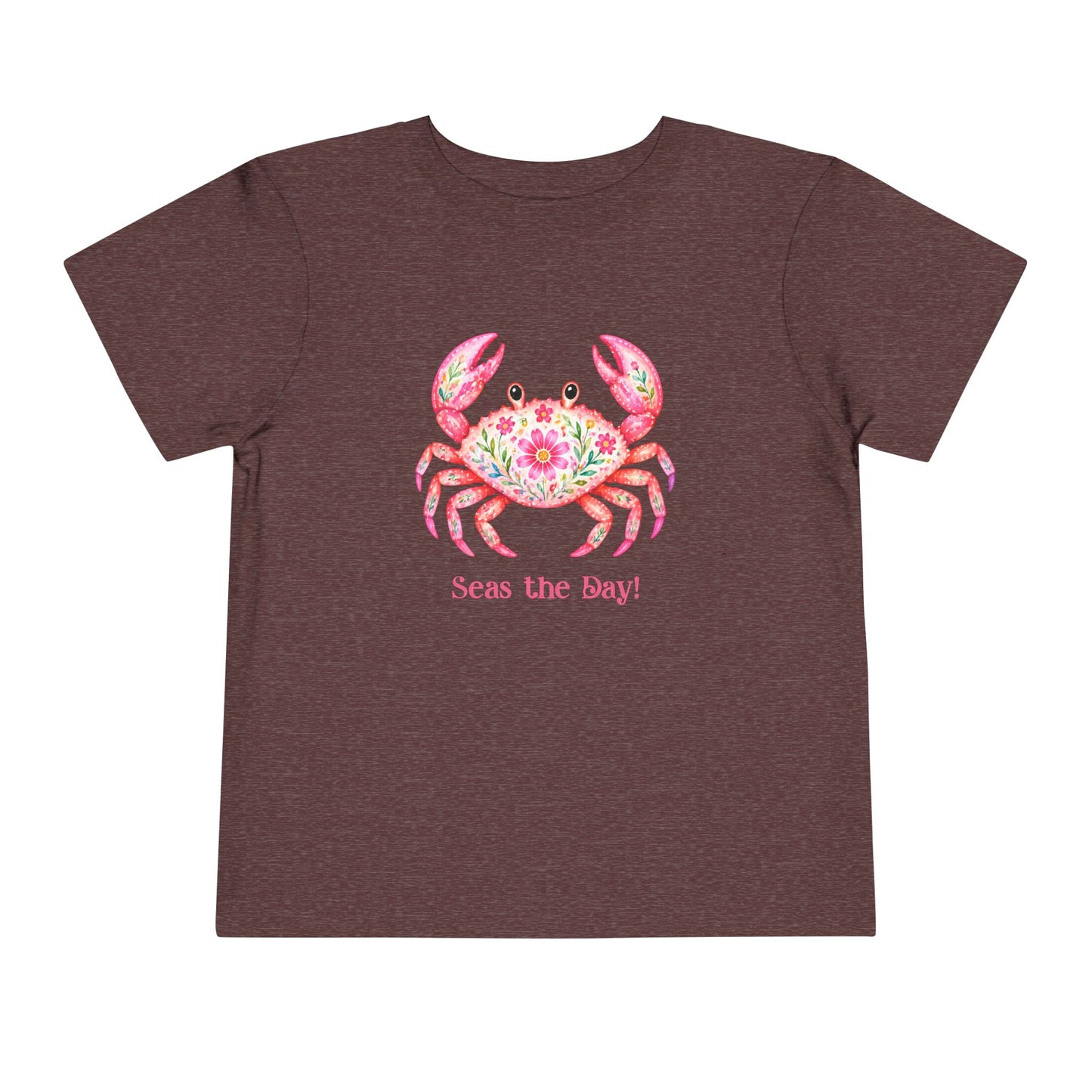 Toddler Tee - Animal - Seas the Day Crab (01)