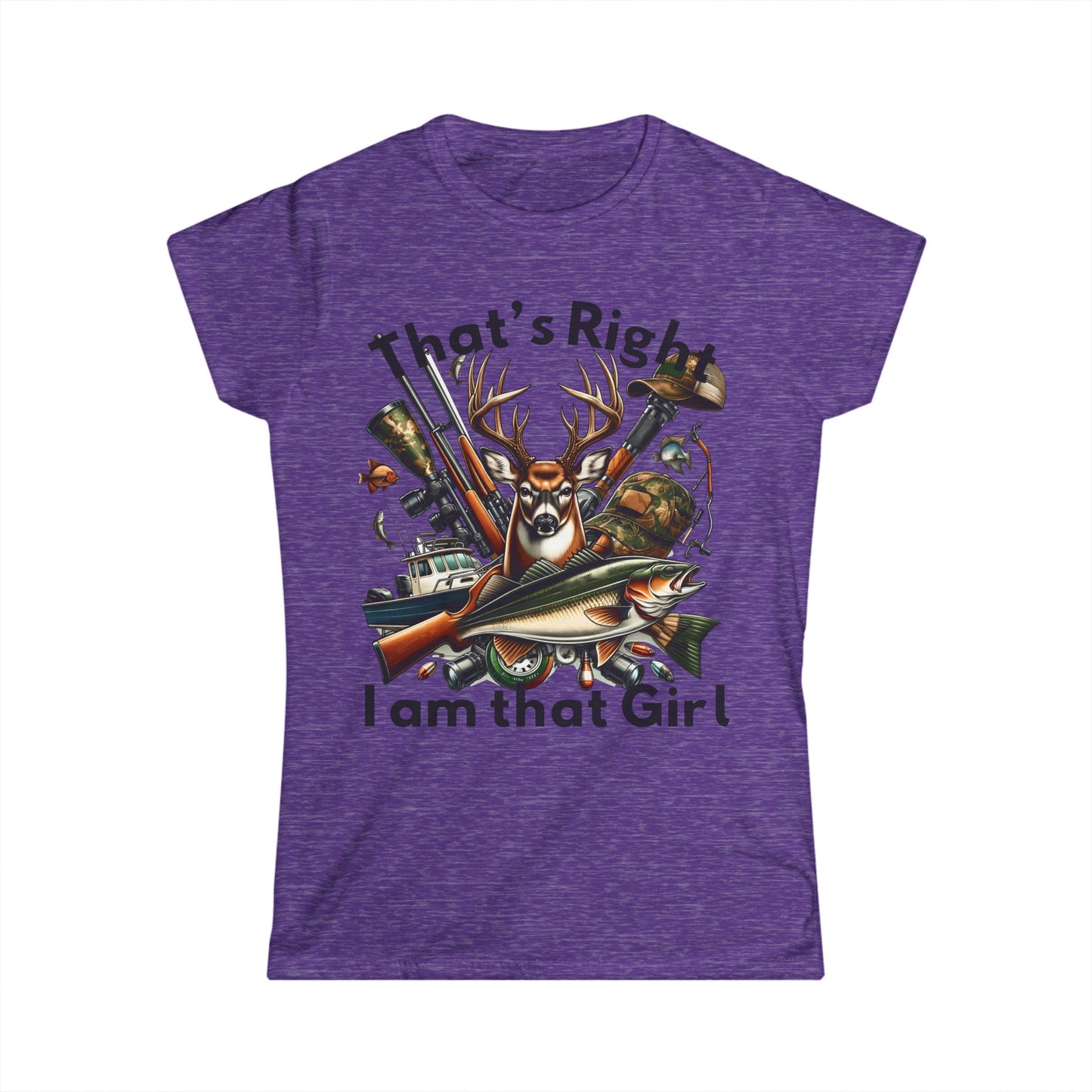 Female T-Shirt - Hunter - I am that girl (1b)