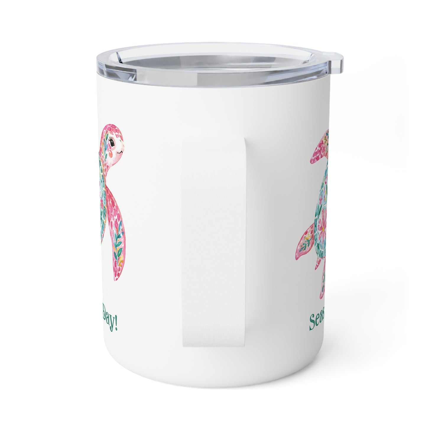 Insulated Mug - Animal - Seas the Day Turtle (01)