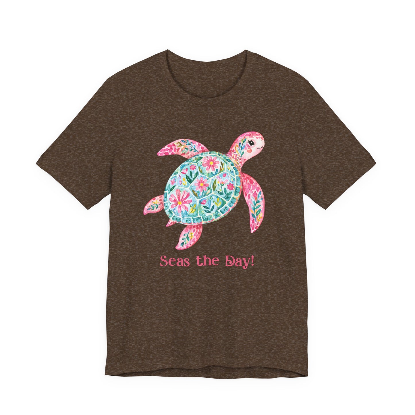 T-Shirt - Animal - Seas the Day Turtle (01)