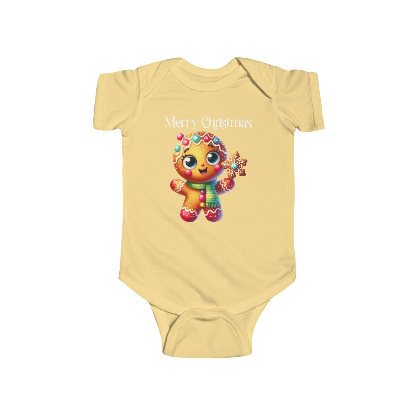 Onesie - Christmas - Gingerbread - Merry Christmas (03a)