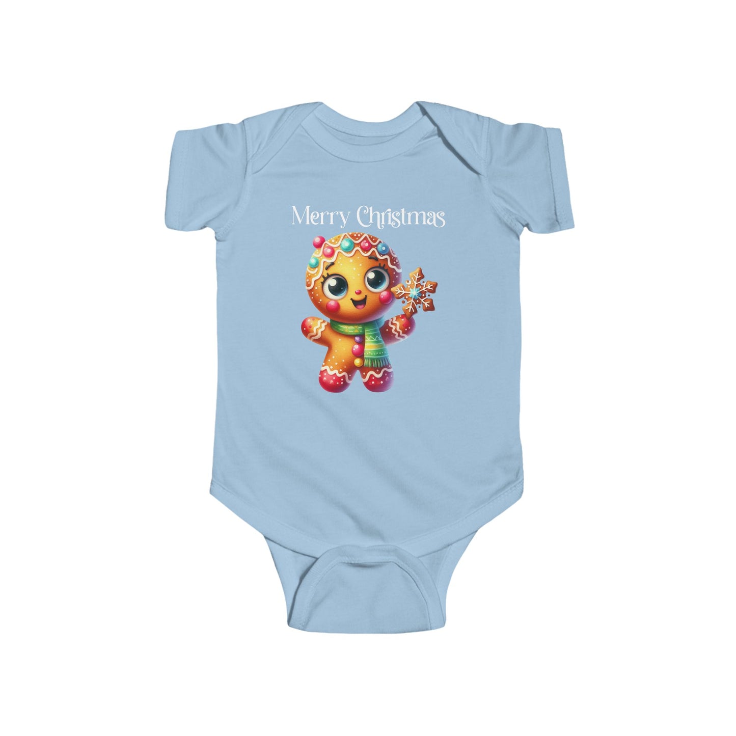 Onesie - Christmas - Gingerbread - Merry Christmas (03a)