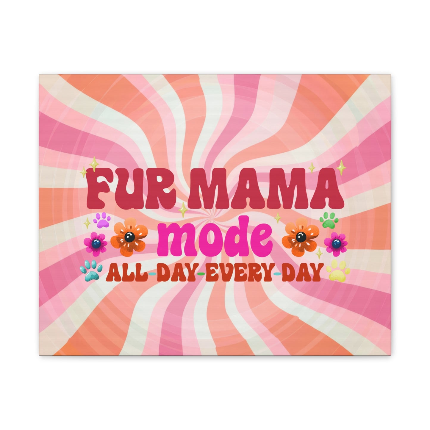 Canvas Art - Fur Mama