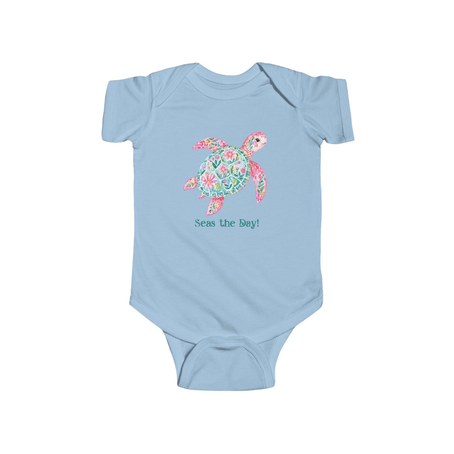 Onesie - Animal - Seas the Day Turtle (01)
