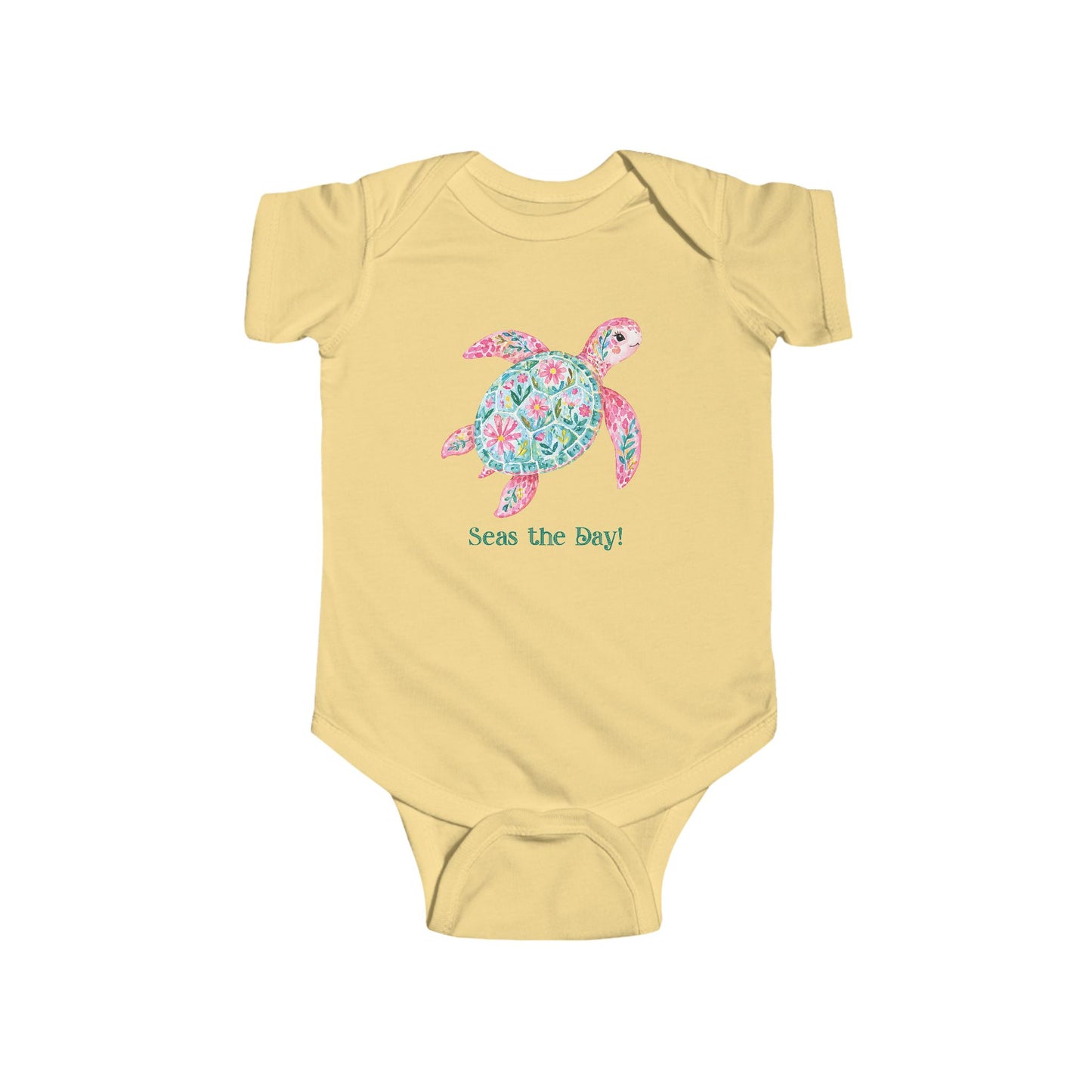 Onesie - Animal - Seas the Day Turtle (01)