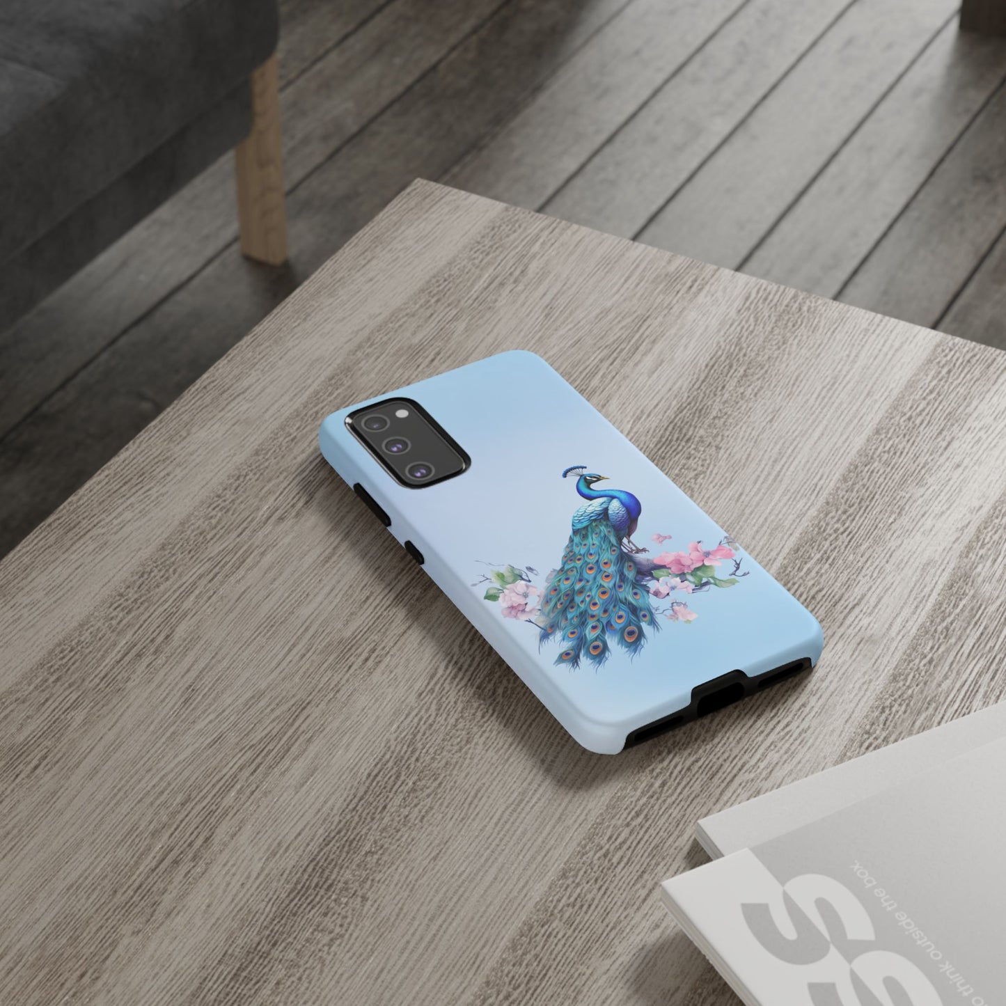 Tough Cell Phone Case - Animal - Peacock (1)