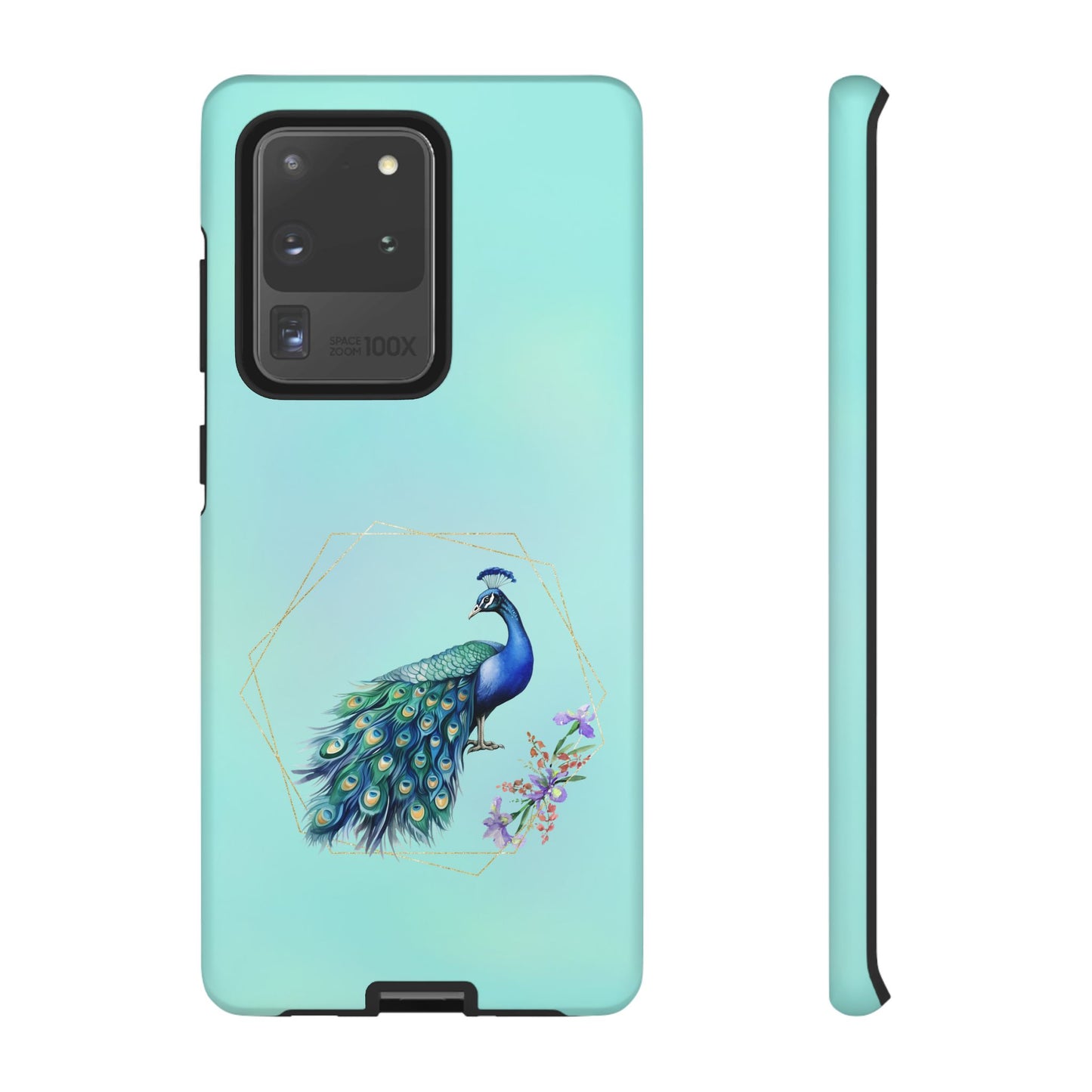 Tough Cell Phone Case - Animal - Peacock (2)