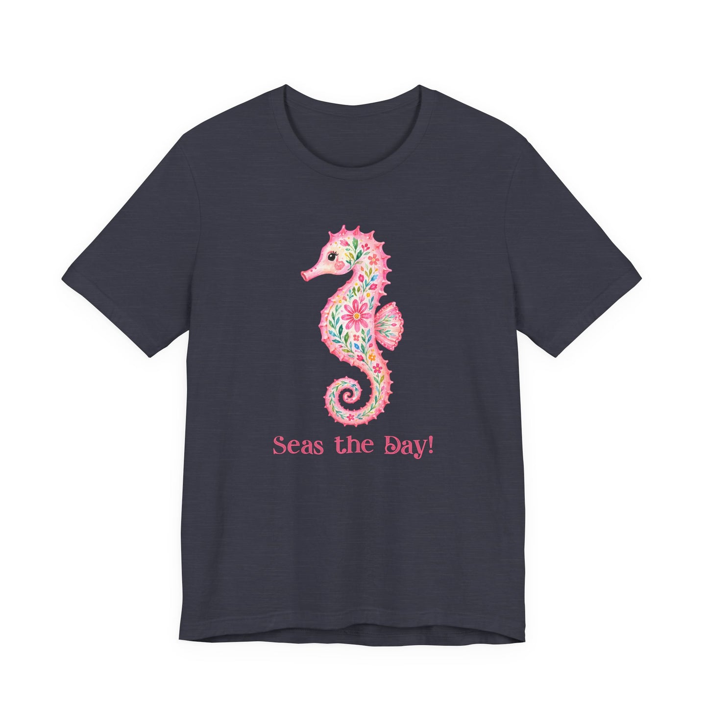 T-Shirt - Animal - Seas the Day Sea Horse (01)