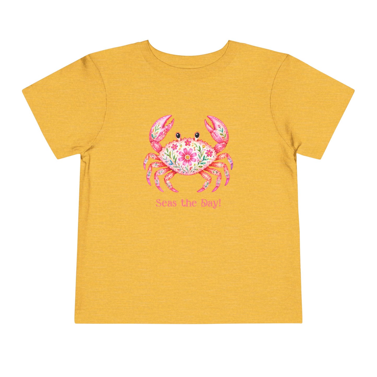 Toddler Tee - Animal - Seas the Day Crab (01)