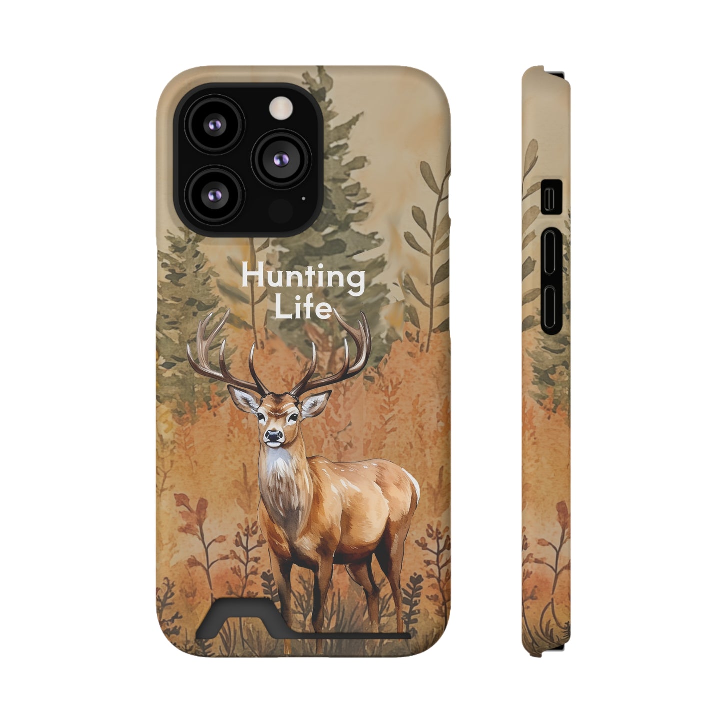 Phone Case with Card Holder - Hunting - Hunting Lfe