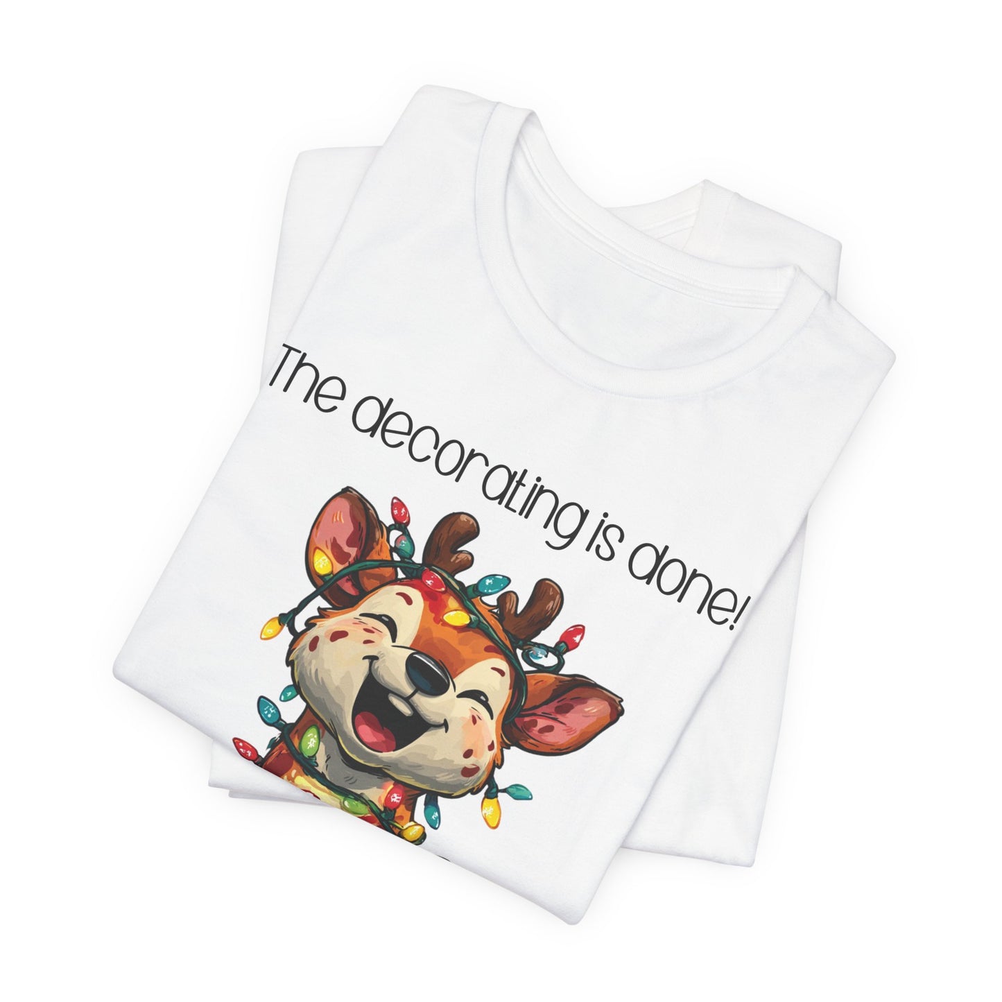 T-shirt - Christmas - Decorating Done (2a)