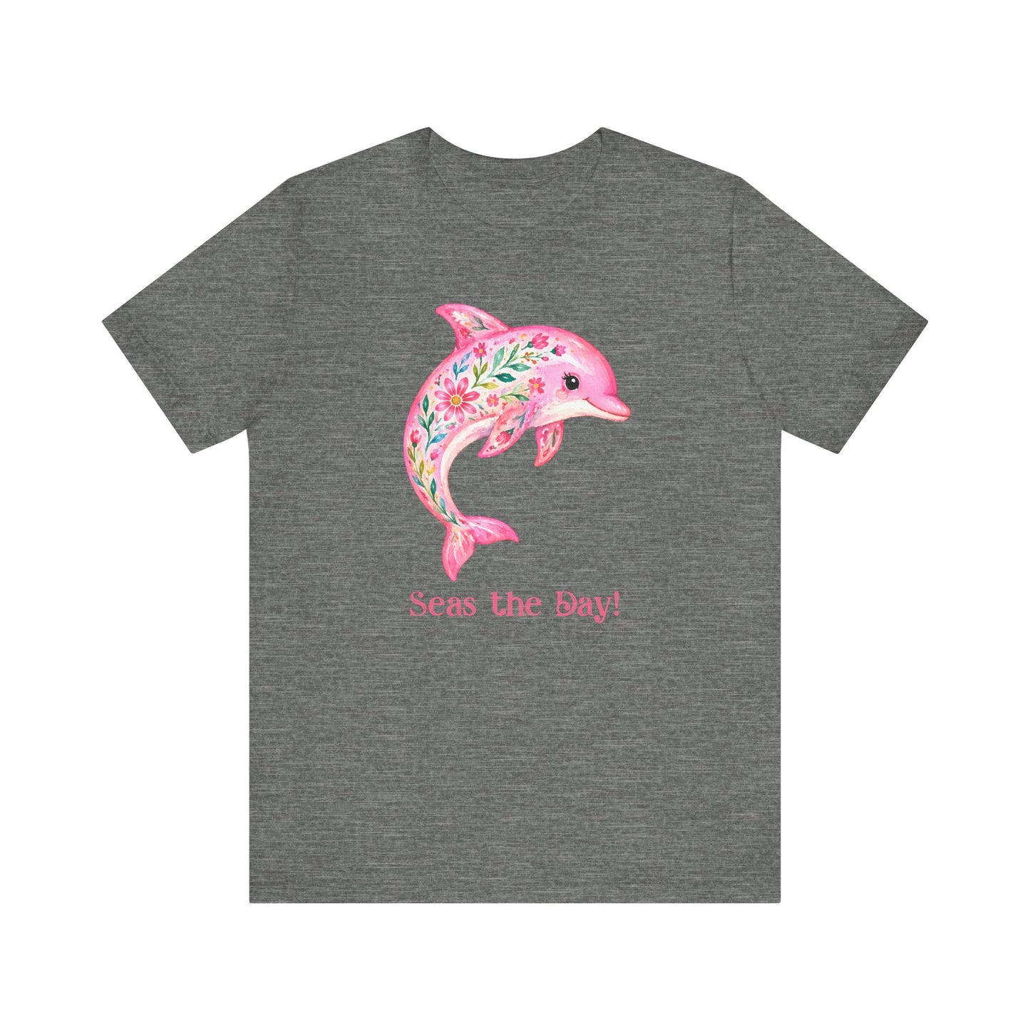 T-Shirt - Animal - Seas the Day Dolphin (01)