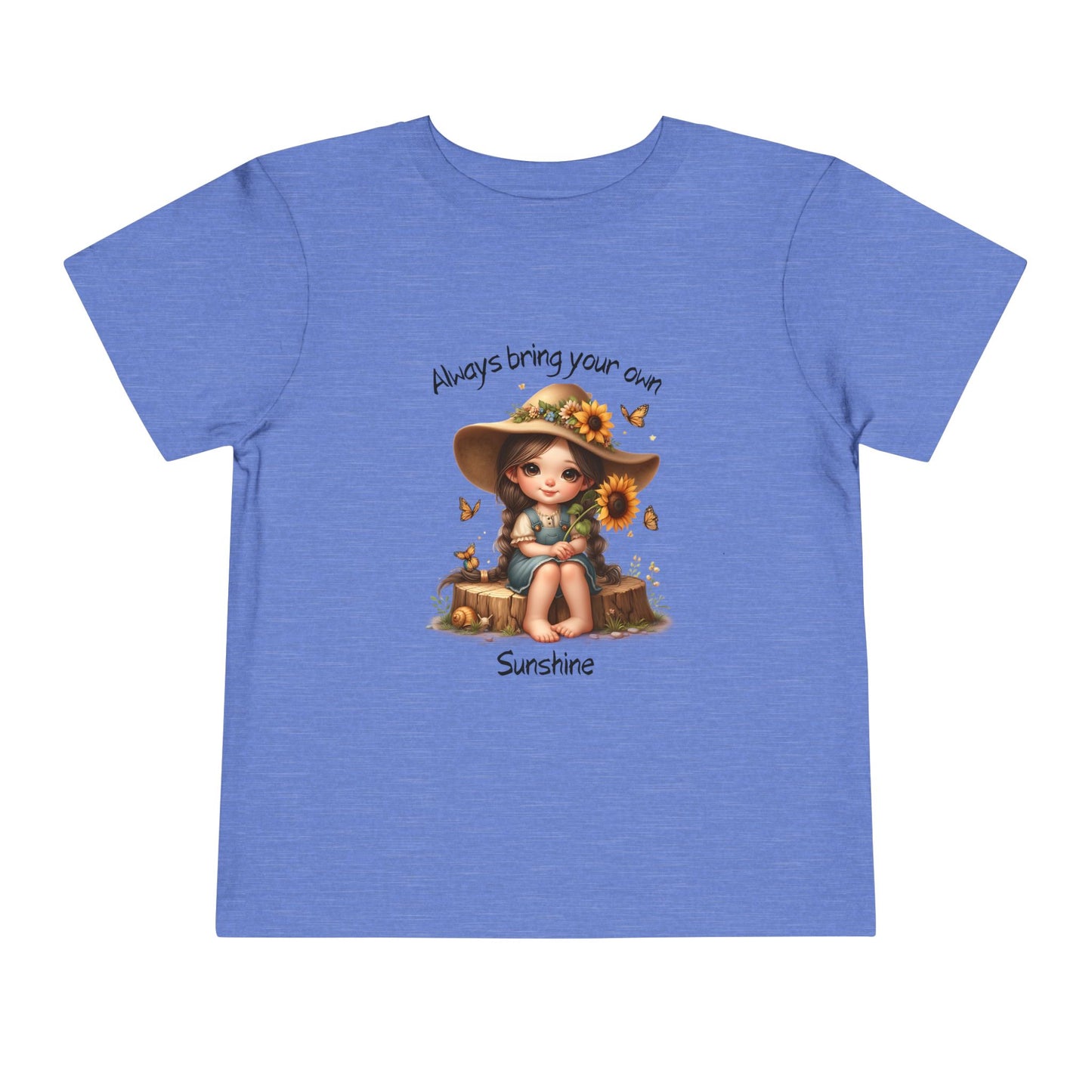 Toddler T-Shirt - Country Girl with Always Bring Your Own Sunshine (1)