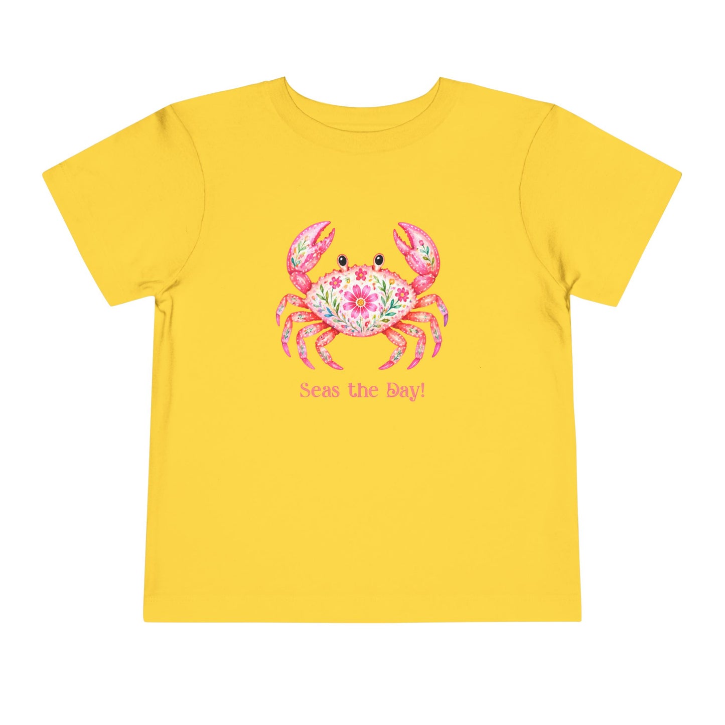 Toddler Tee - Animal - Seas the Day Crab (01)
