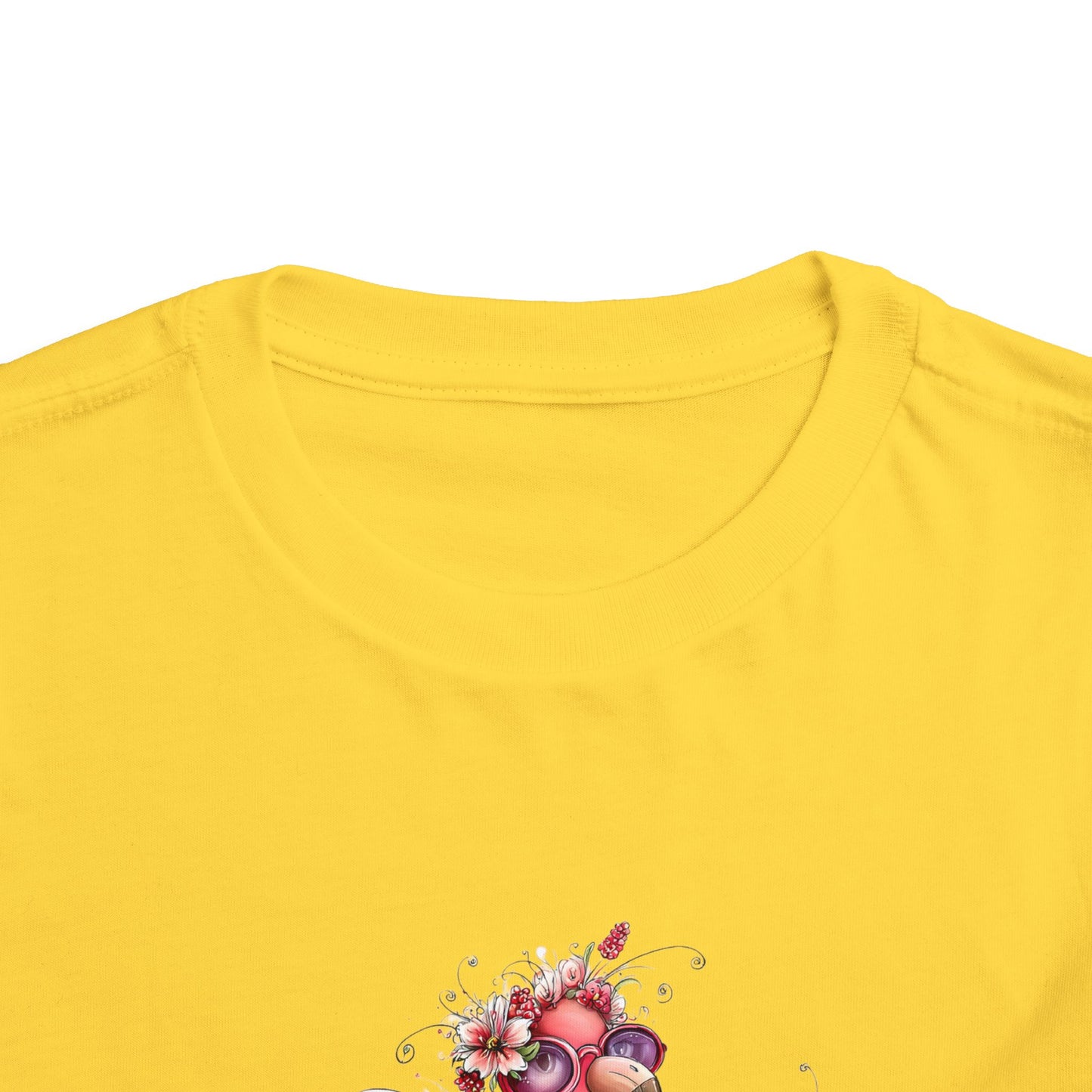 Toddler Tee - Animal - Flamingo - Summer Time (01)