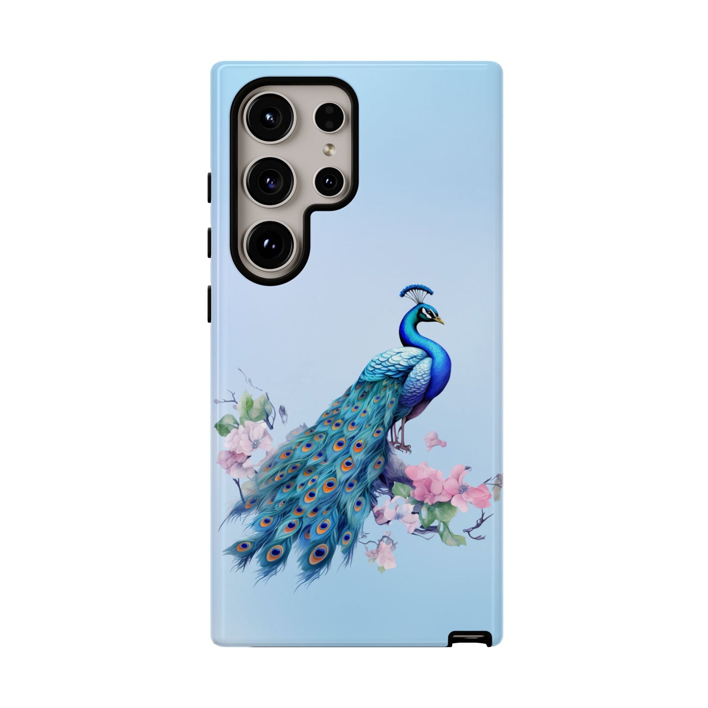 Tough Cell Phone Case - Animal - Peacock (1)