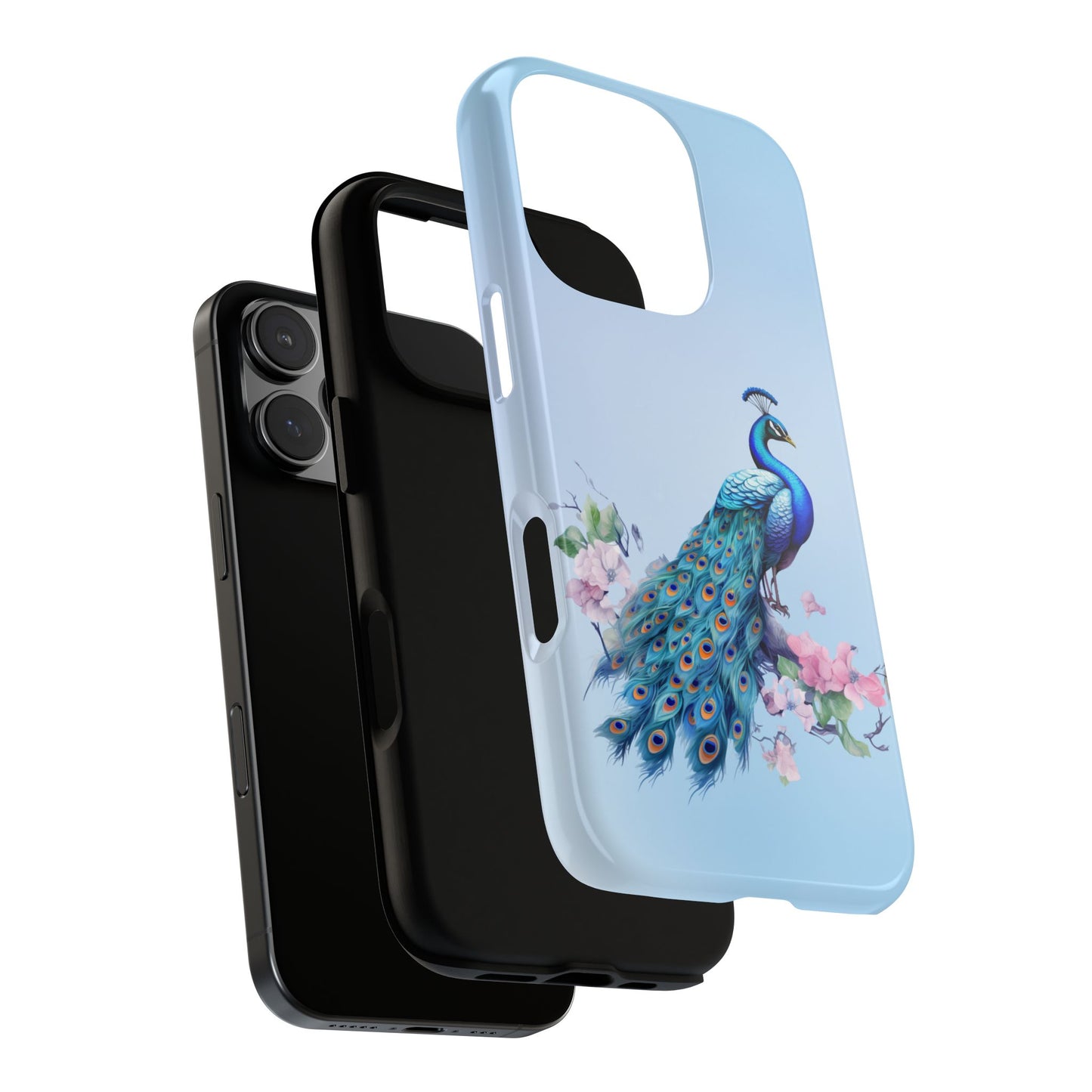 Tough Cell Phone Case - Animal - Peacock (1)