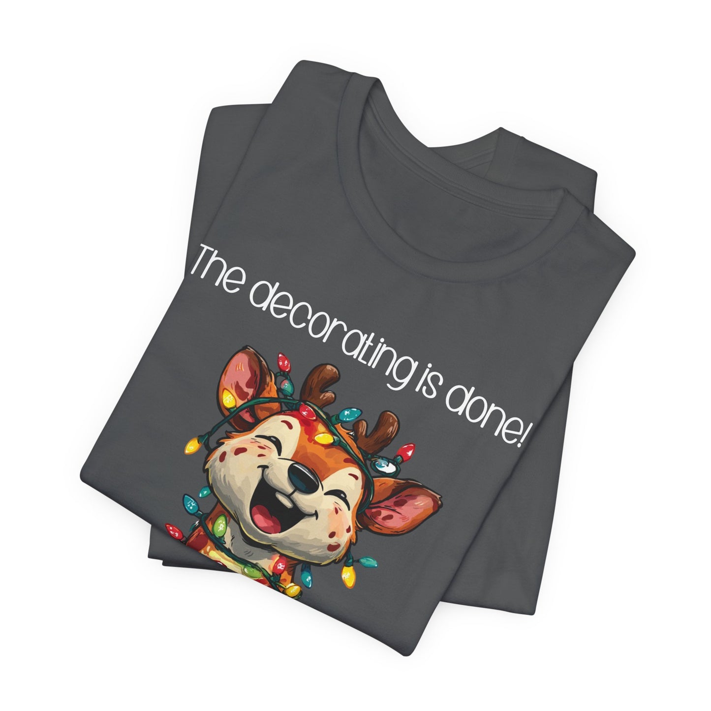 T-shirt - Christmas - Decorating Done (2b)