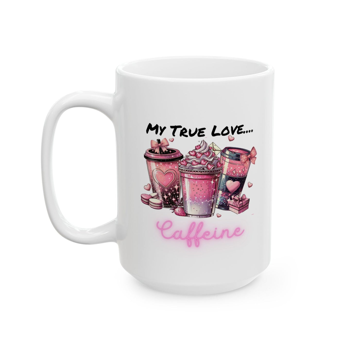 Ceramic Mug - Valentine - Coffee Drinks