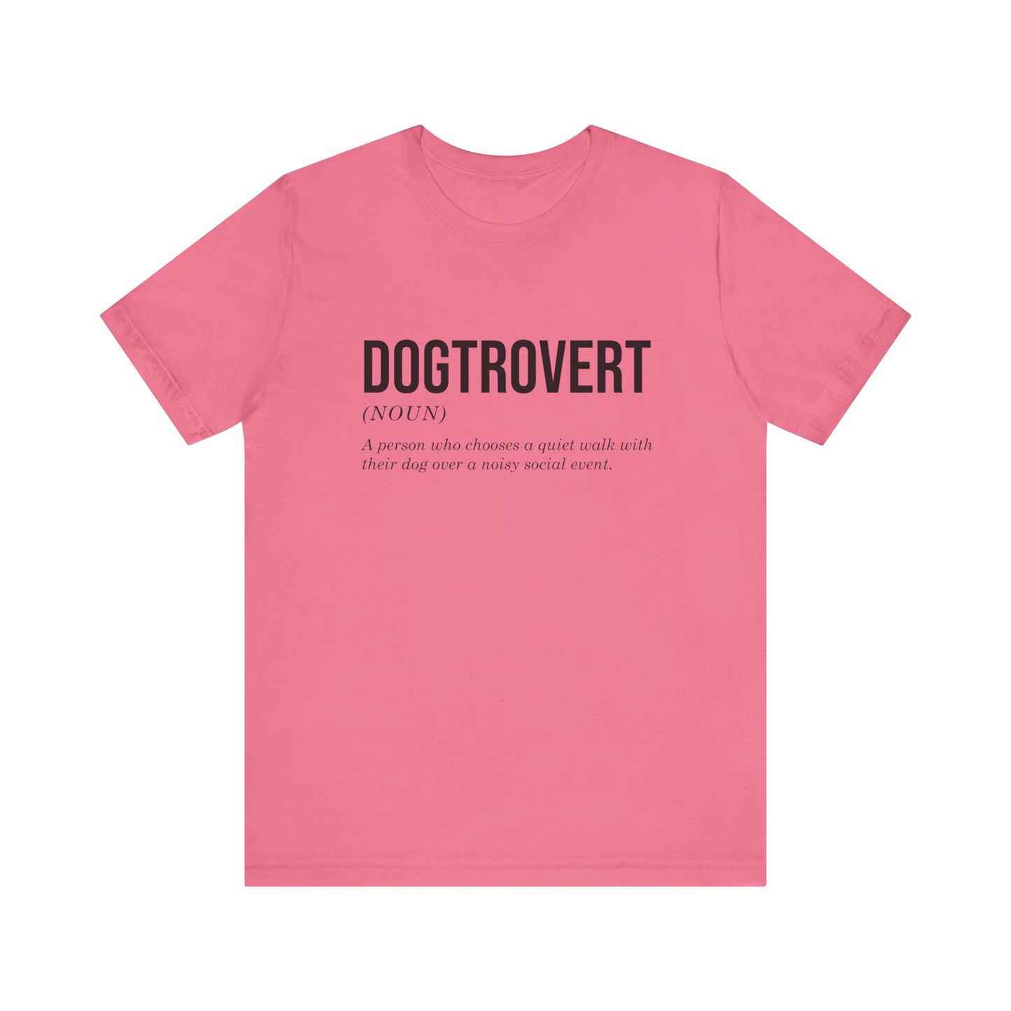 T-Shirt - Animal Lover - Dogtrovert (1a)