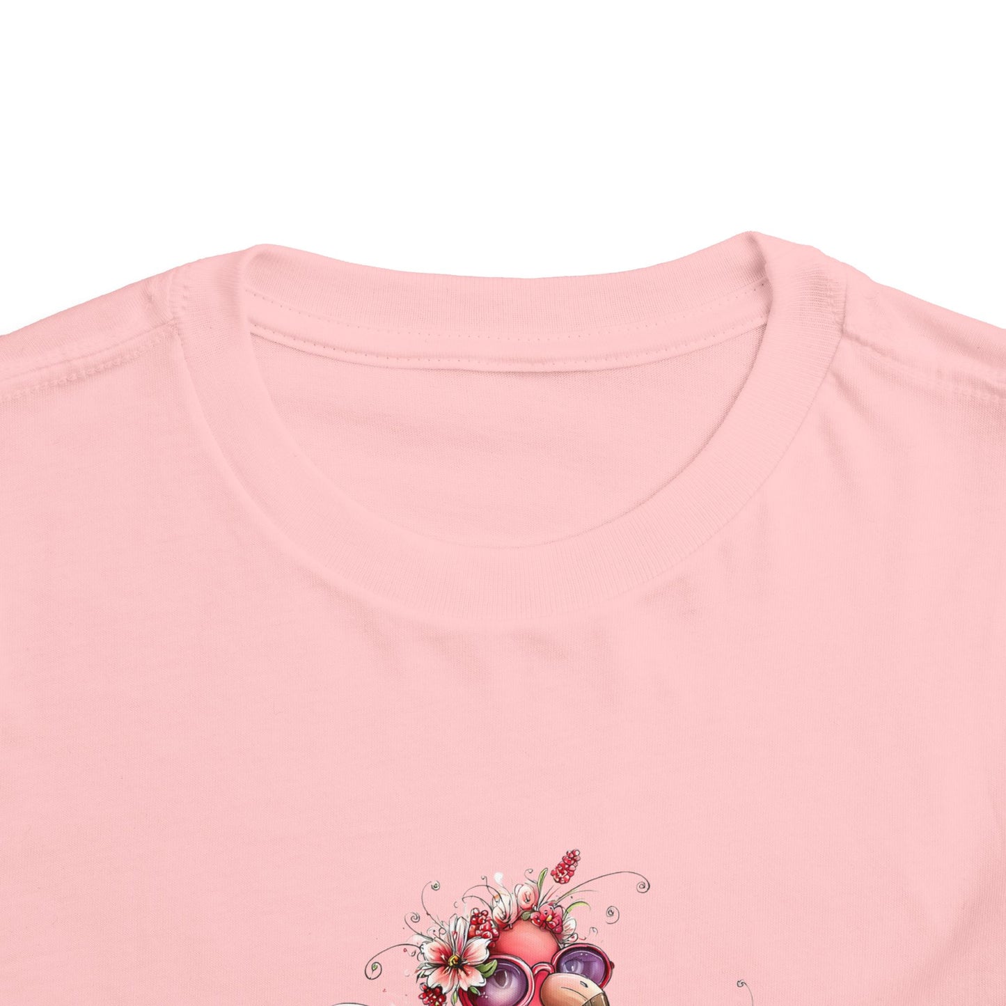 Toddler Tee - Animal - Flamingo - Summer Time (01)