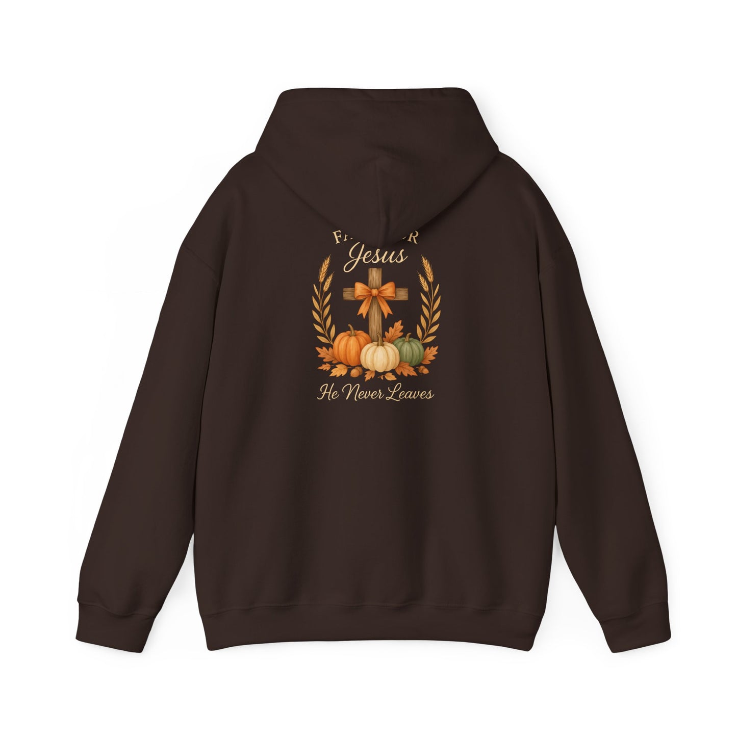 Heavy Blend Hoodie - Faith -  Fall for Jesus (01 Autumn)