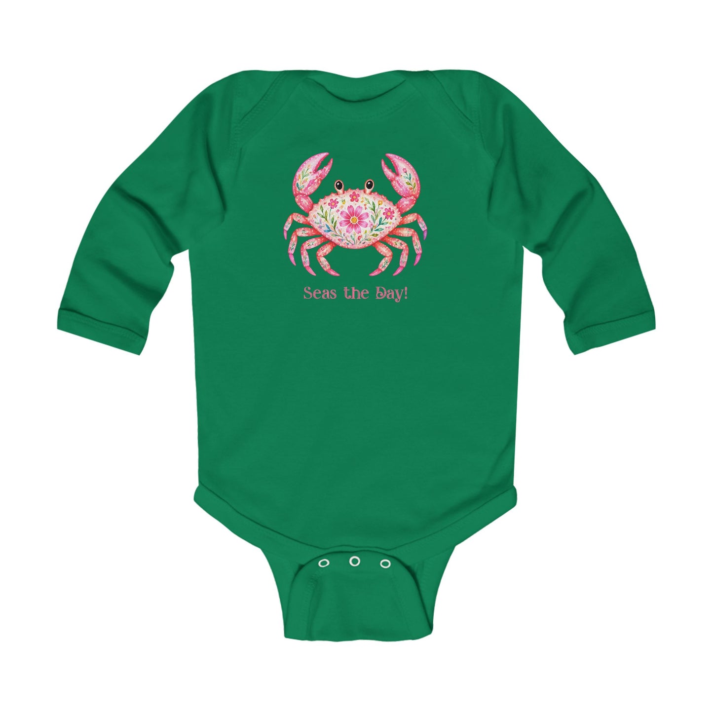 Onesie - Animal - Seas the Day Crab (01)