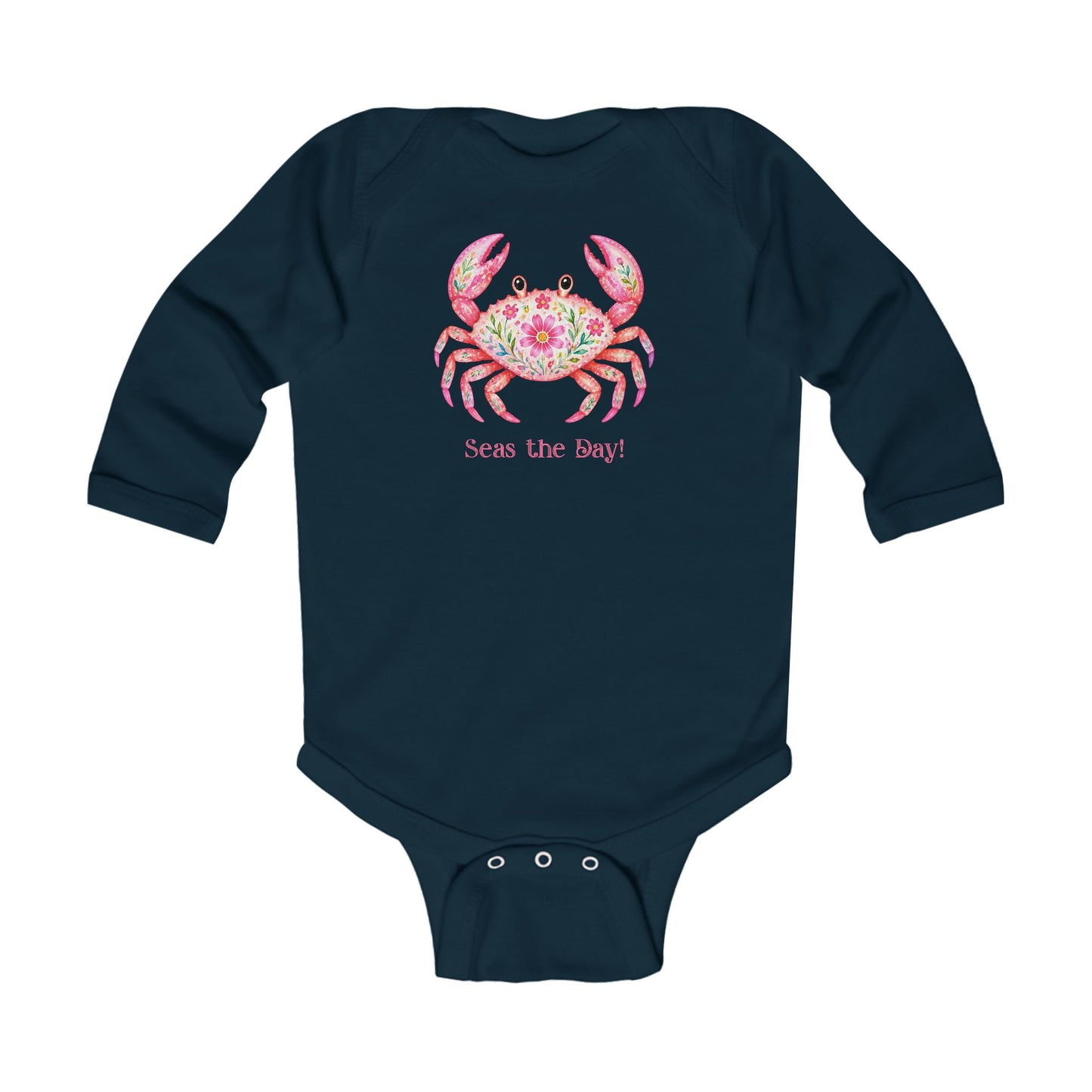 Onesie - Animal - Seas the Day Crab (01)