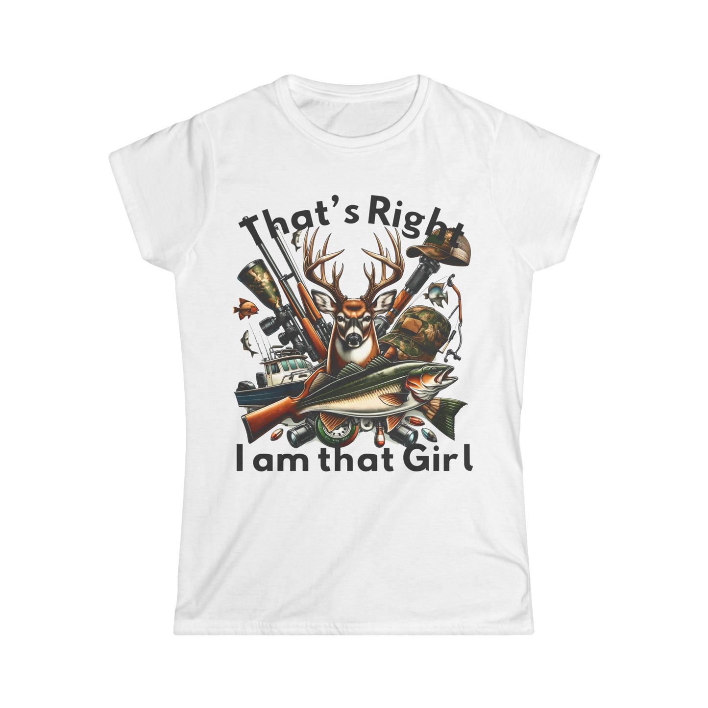 Female T-Shirt - Hunter - I am that girl (1b)
