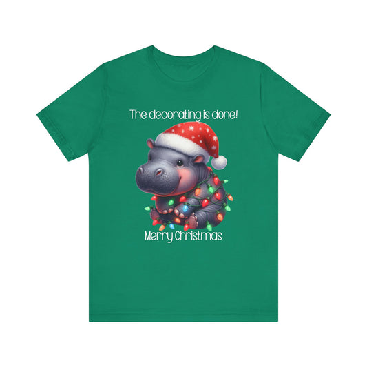 T-shirt - Christmas - Decorating Done (6b)