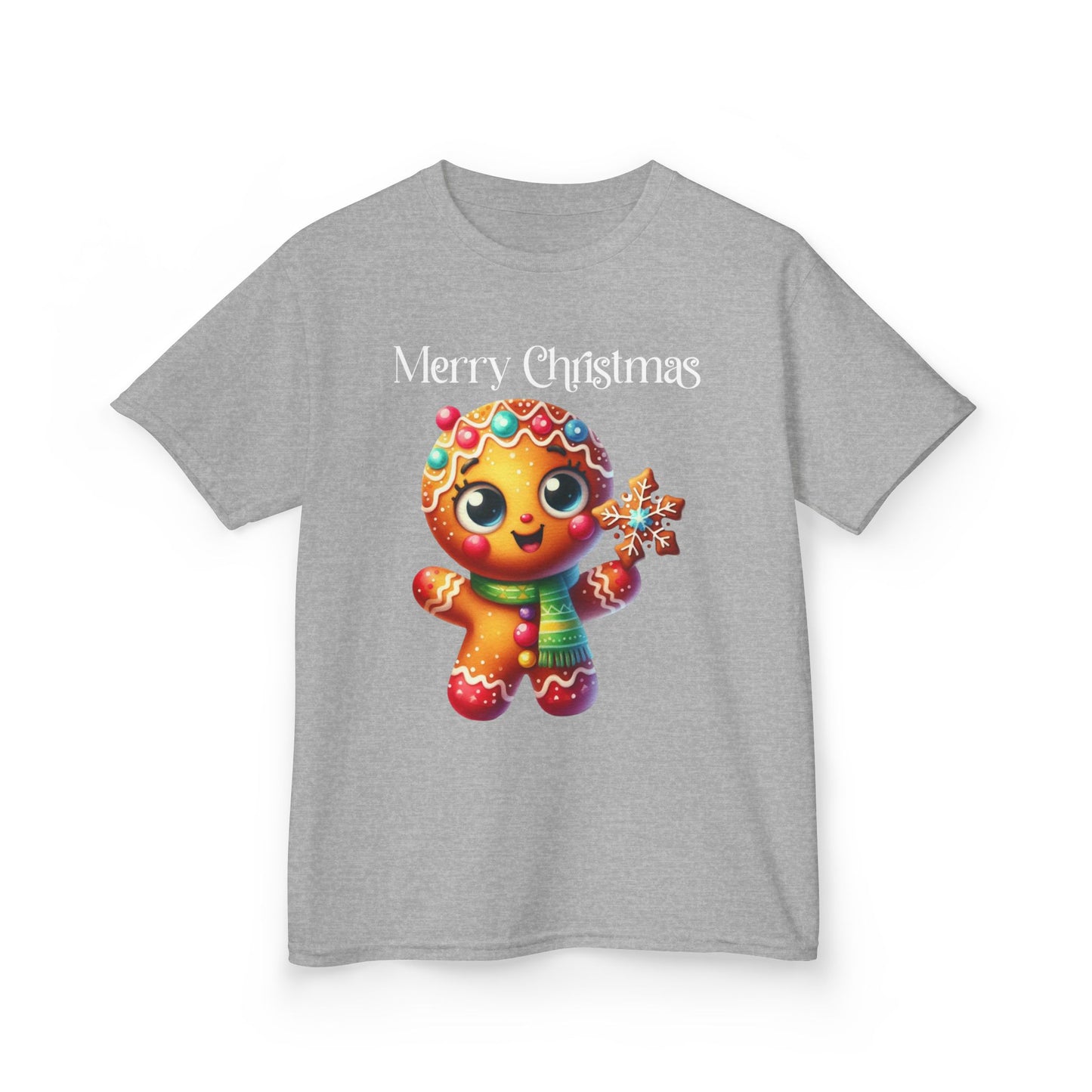 Child Tee - Christmas - Gingerbread - Merry Christmas (03a)