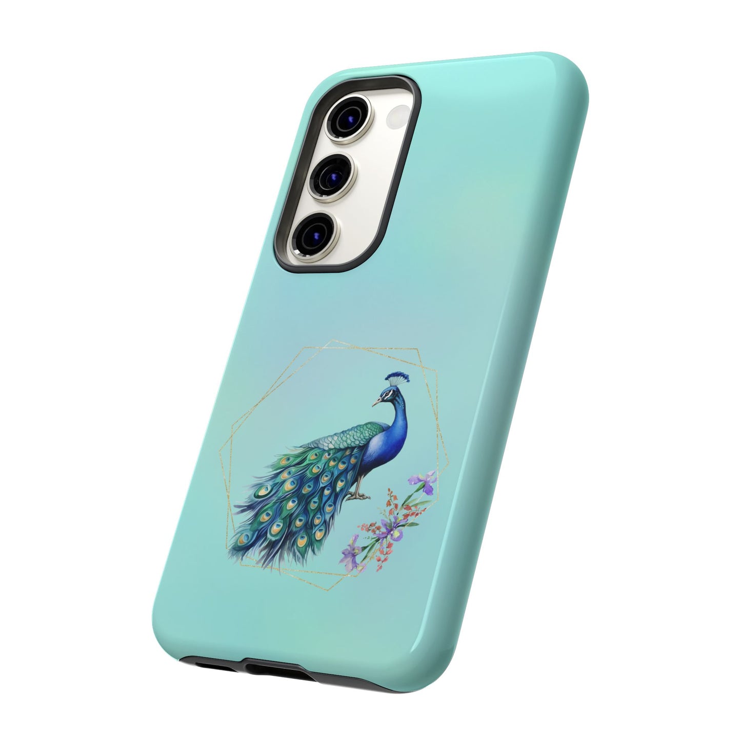 Tough Cell Phone Case - Animal - Peacock (2)