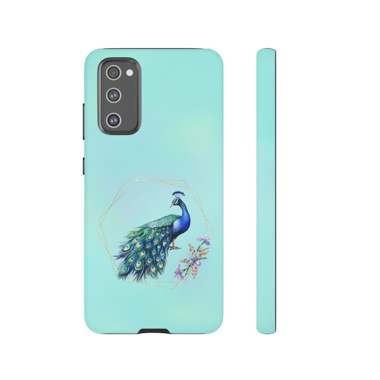 Tough Cell Phone Case - Animal - Peacock (2)