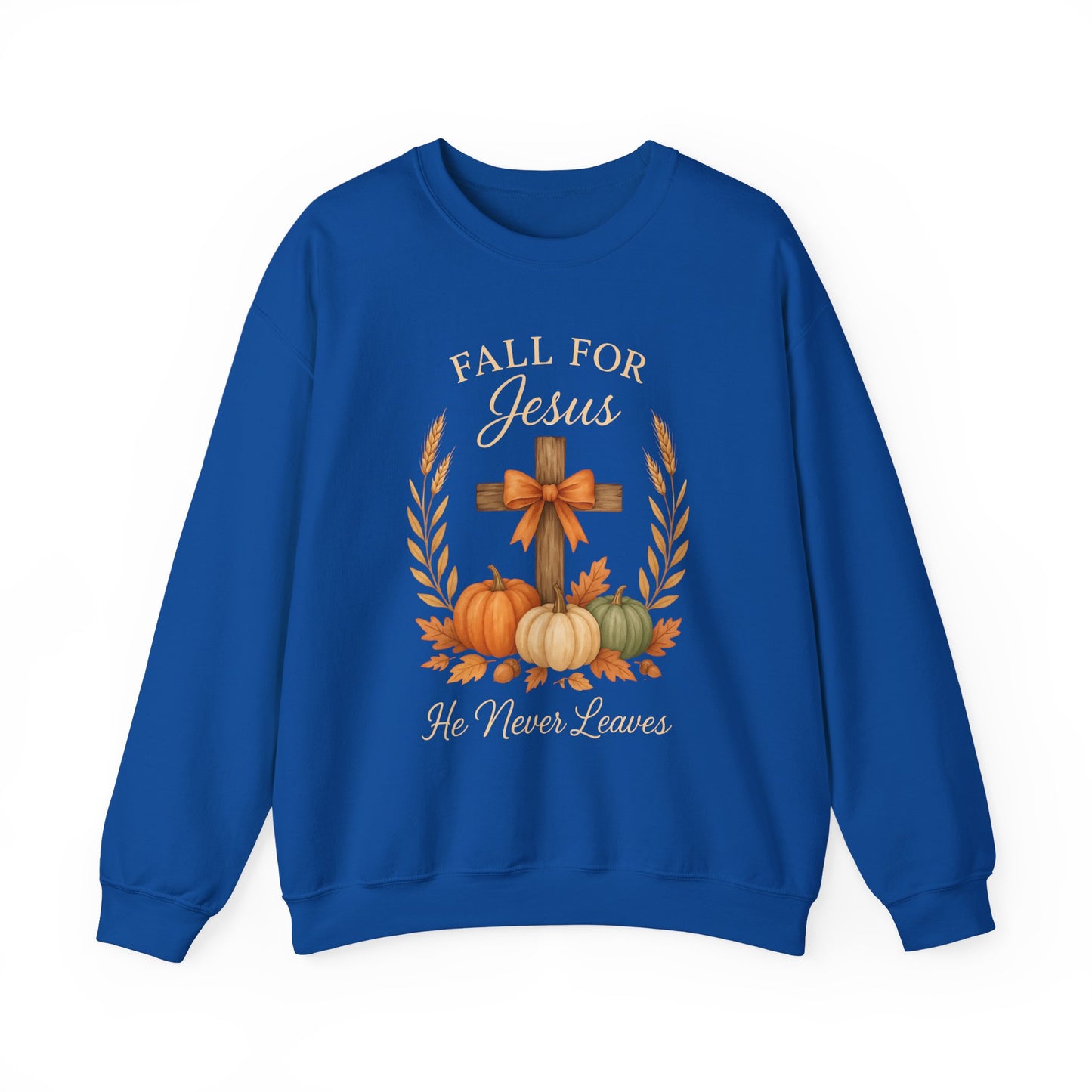 Sweatshirt - Faith -  Fall for Jesus (01 Autumn)
