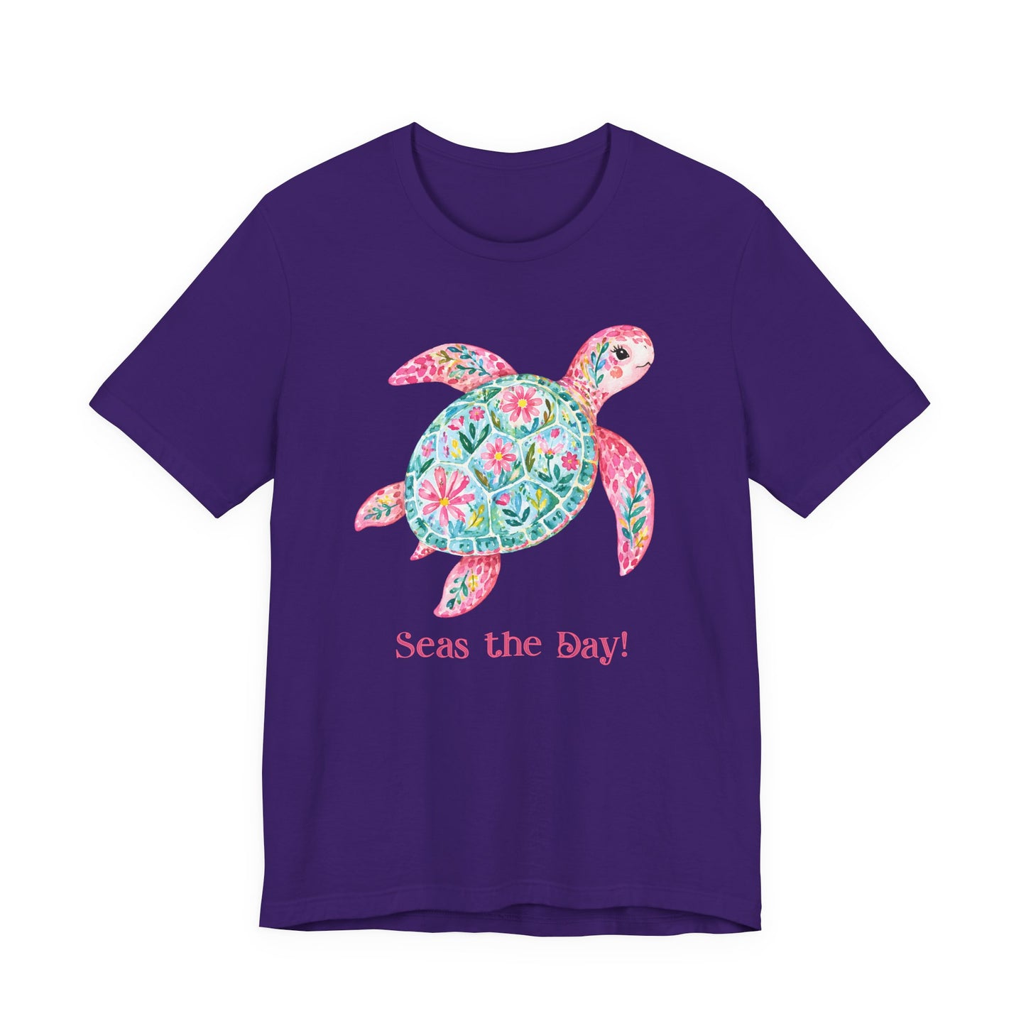 T-Shirt - Animal - Seas the Day Turtle (01)