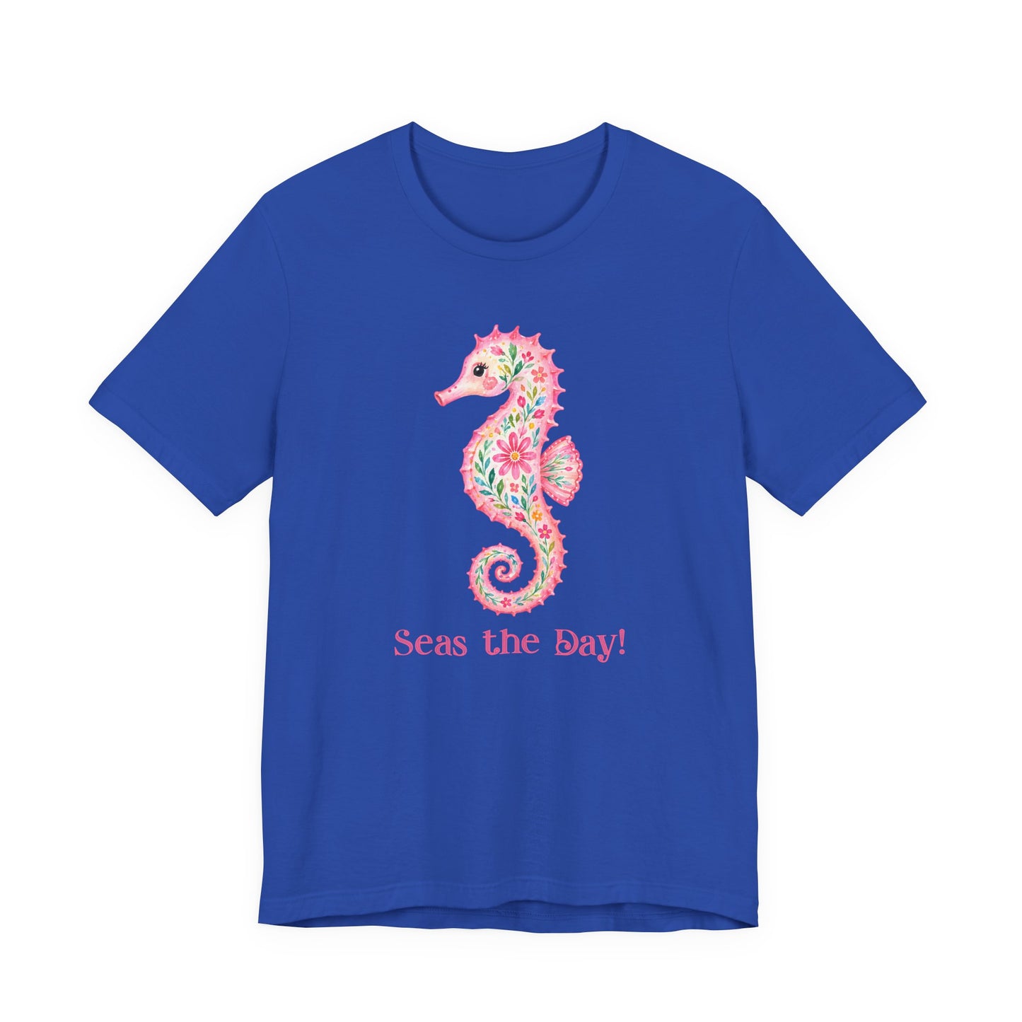 T-Shirt - Animal - Seas the Day Sea Horse (01)