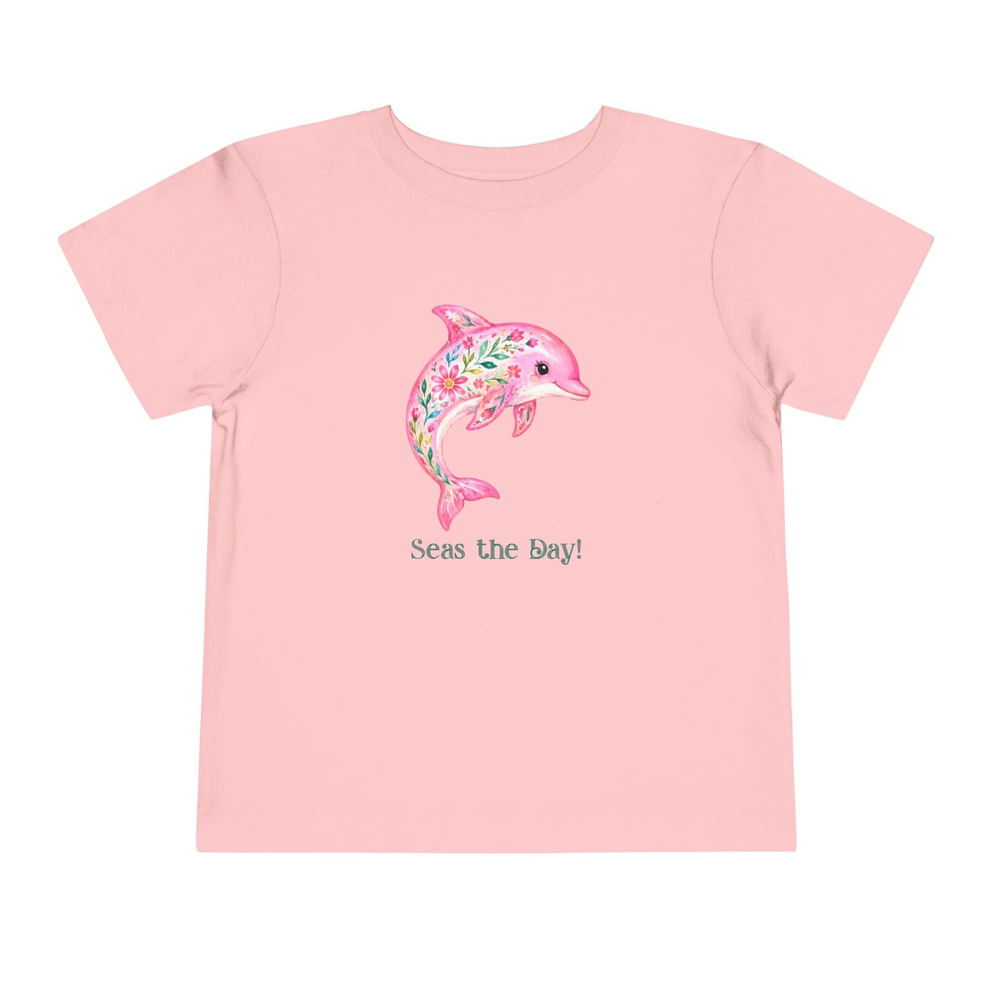 Toddler Tee - Animal - Seas the Day Dolphin (01)