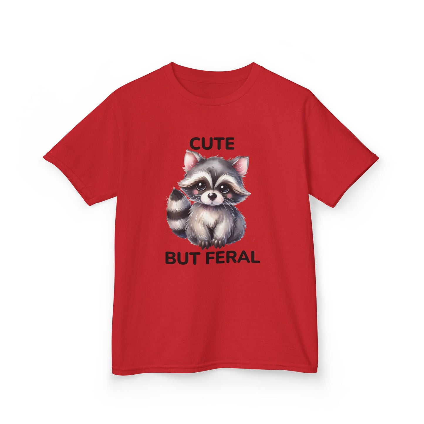 Child Tee - Animal / Racoon - Cute but Feral (02)