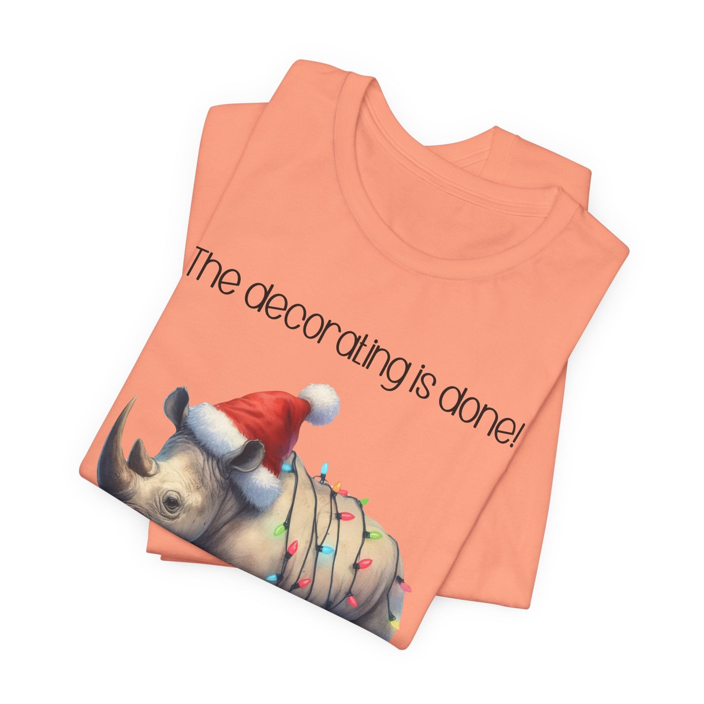 T-shirt - Christmas - Decorating Done (5a)