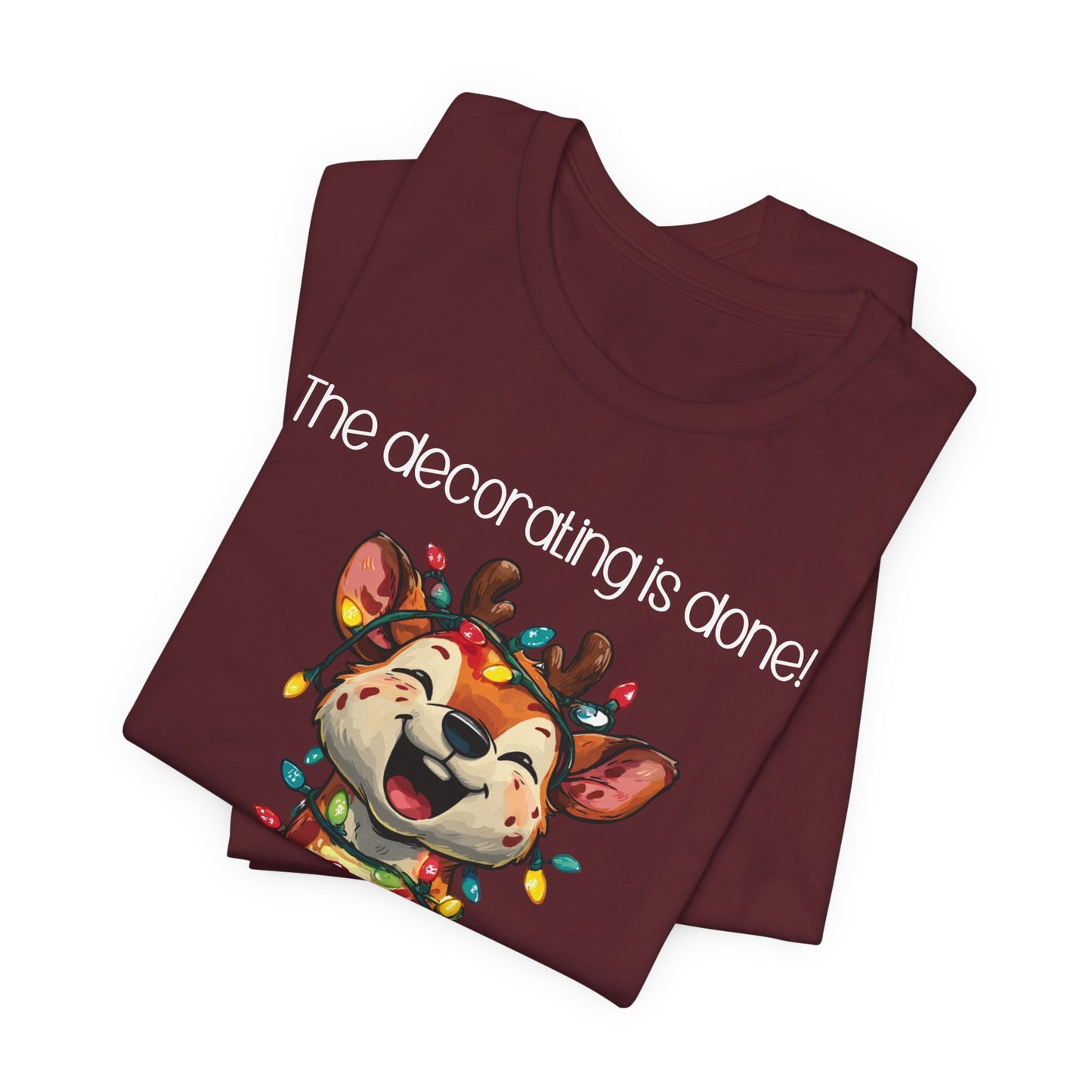 T-shirt - Christmas - Decorating Done (2b)