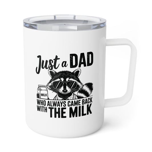 Insulated Mug - Dad / Funny - Just a Dad (1)