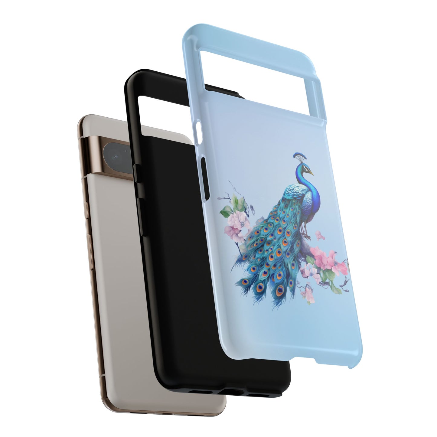 Tough Cell Phone Case - Animal - Peacock (1)