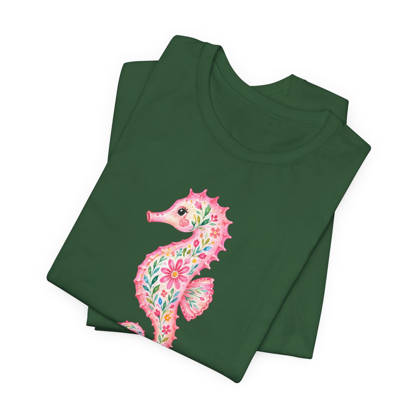 T-Shirt - Animal - Seas the Day Sea Horse (01)
