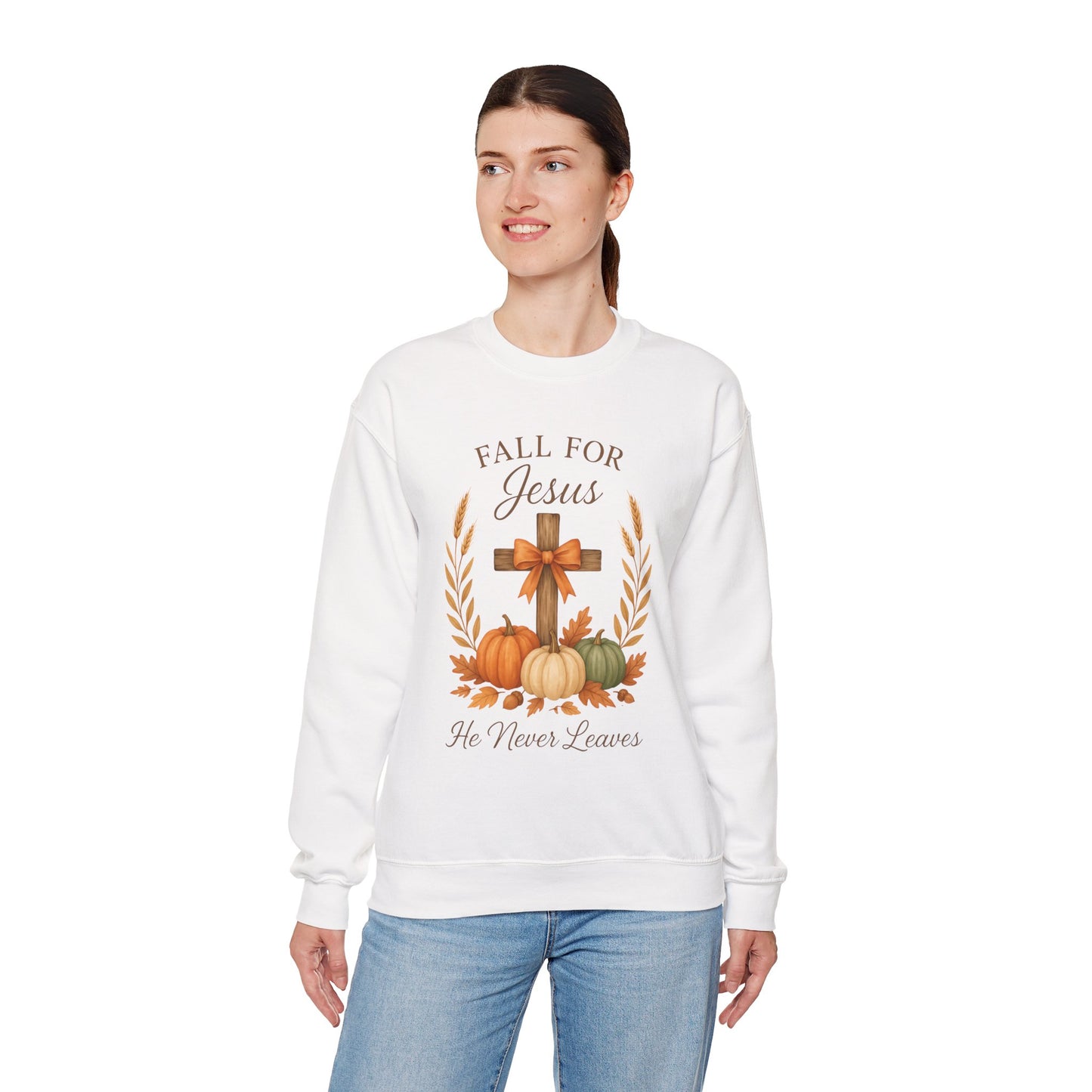 Sweatshirt - Faith -  Fall for Jesus (01 Autumn)