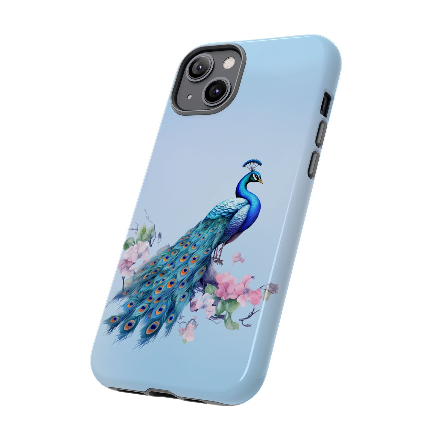 Tough Cell Phone Case - Animal - Peacock (1)